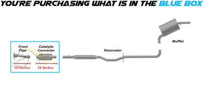 2001-2005 Buick LeSabre 3.8L EPA-Approved Catalytic with Front pipe Exhaust Kit