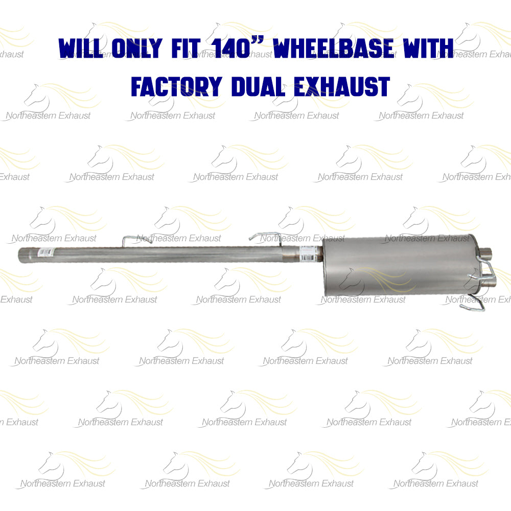 2009-2010 Dodge Ram 1500 5.7L 140" WB Stainless Steel Front Pipe Muffler Exhaust Kit