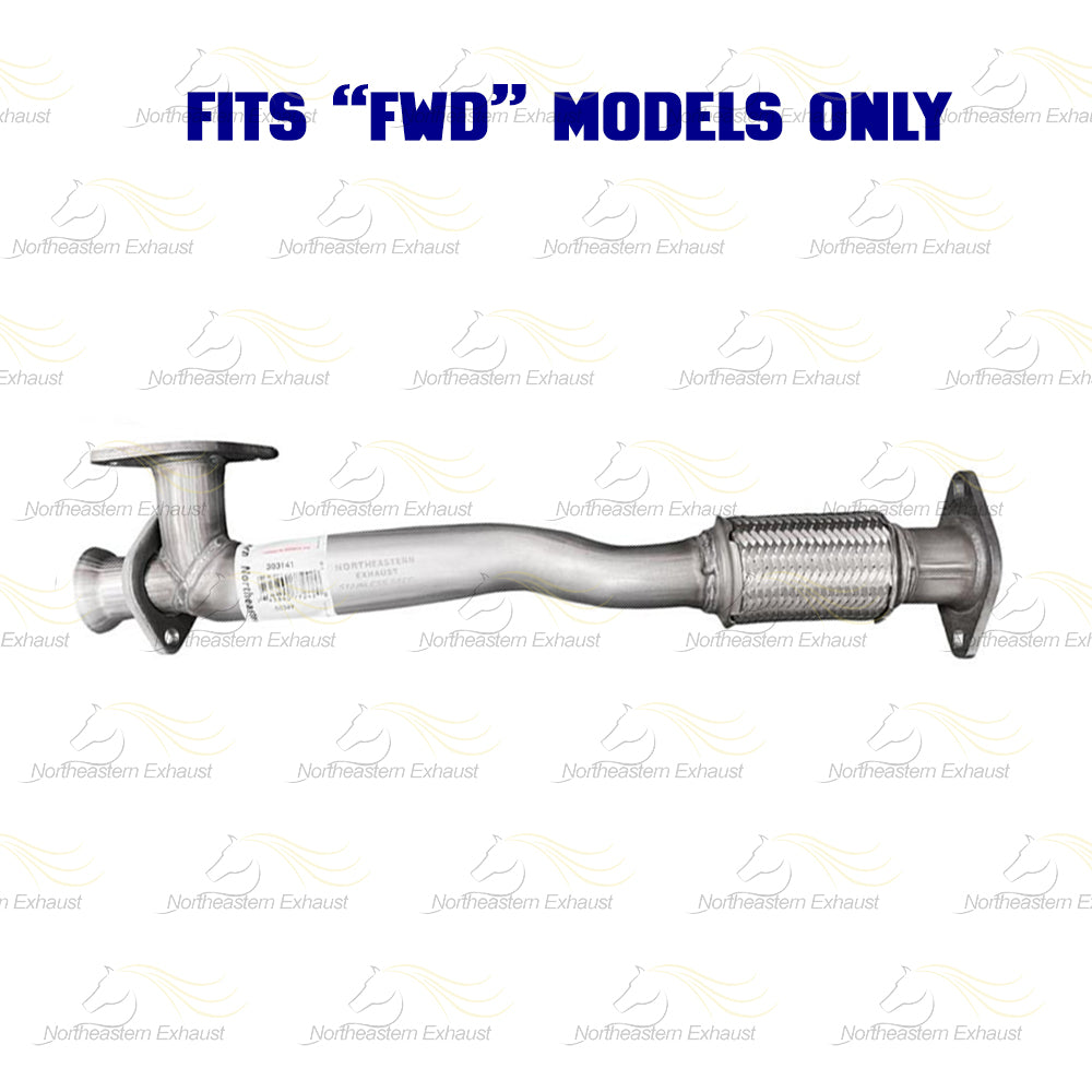 2006-2008 Ford Fusion 3.0L EPA Approved Pair of Manifold with Front Pipe Exhaust Kit
