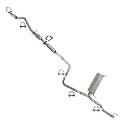 2011–2015 Chevrolet Cruze 1.4L Rear Catalytic Resonator Muffler Tail Pipe Kit | EPA Approved