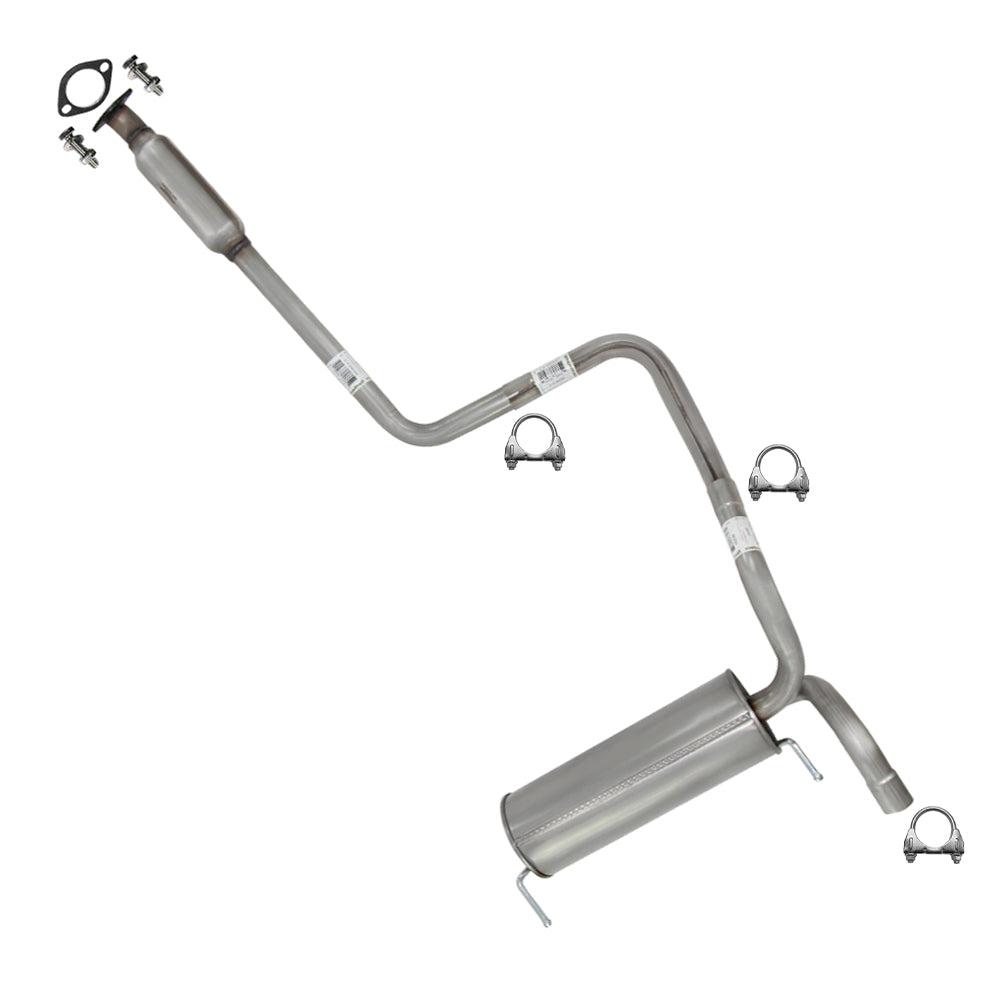 2016 Chevrolet Cruze Limited 1.4L & 1.8L Stainless Steel Resonator Muffler Exhaust Kit