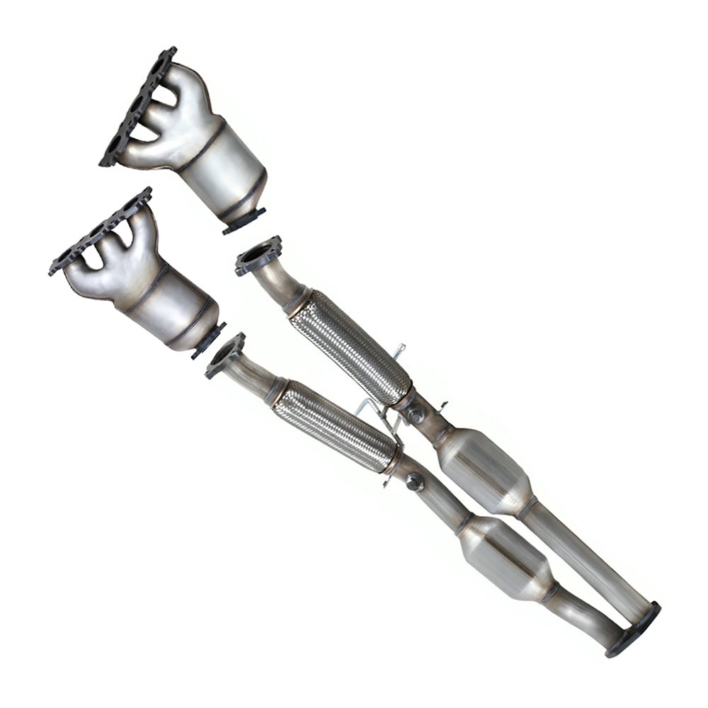 2007-2010 Volvo XC90 3.2L Pair of Manifold w/ Rear Catalytic Exhaust Kit | EPA Approved