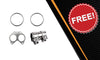 2007-2010 Volvo XC90 3.2L Pair of Manifold w/ Rear Catalytic Resonator Exhaust Kit | EPA Approved