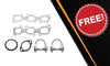2006-2008 Ford Fusion 3.0L EPA Approved Pair of Manifold & Catalytic w/ Resonator Pipe Exhaust Kit