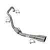 2009-2010 Dodge Ram 1500 5.7L Stainless Steel Driver Side Tail Pipe w/ Tips