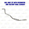 2011-2018 RAM 1500 5.7L Stainless Steel Driver Side Tail Pipe w/ Tips