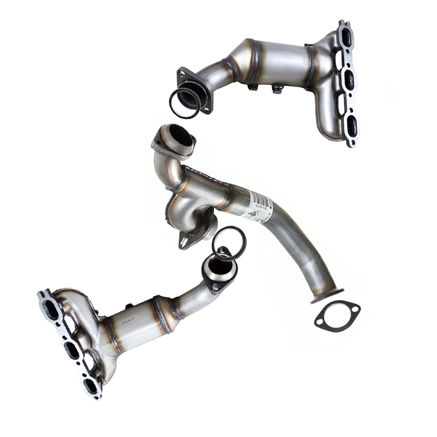 2009-2010 Volkswagen Routan 4.0L EPA Approved Pair of Catalytic Front Pipe Kit
