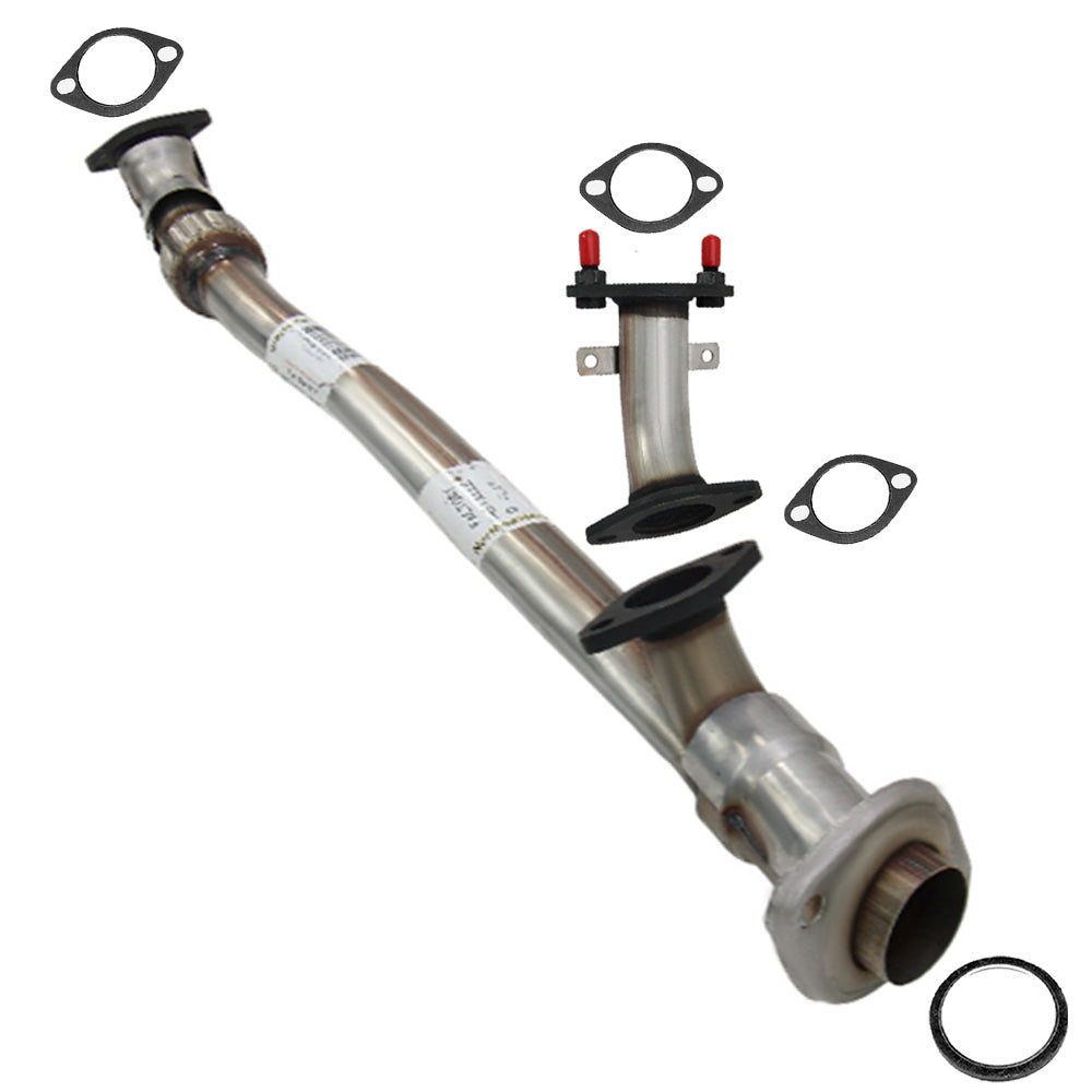 2007-2019 Mitsubishi Outlander 3.0L Stainless Steel Passenger & Driver Side Front Pipe Exhaust Kit