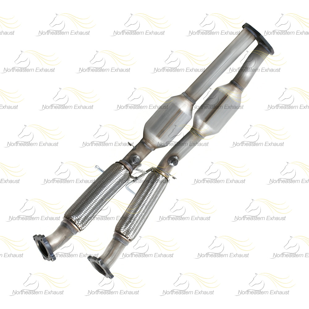 2007-2010 Volvo XC90 3.2L EPA Approved Pair of Rear Catalytic Resonator Exhaust Kit