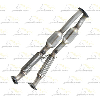 2007-2010 Volvo XC90 3.2L EPA Approved Pair of Rear Catalytic Resonator Exhaust Kit