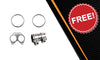 2007-2010 Volvo XC90 3.2L EPA Approved Pair of Rear Catalytic Resonator Exhaust Kit