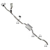 2011-2014 Ford Edge 3.5L Catalytic w/ Flex Pipe Resonator Kit | EPA Approved