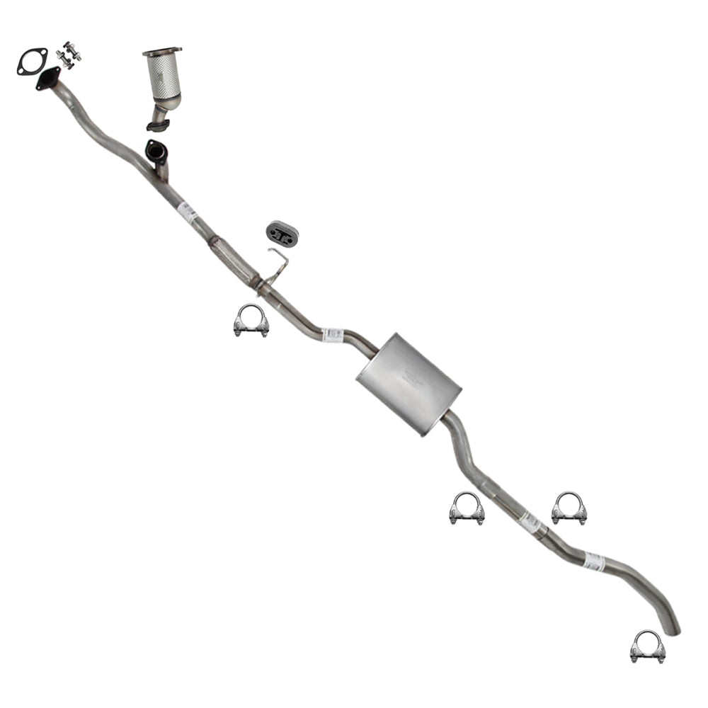 2011-2014 Ford Edge 3.5L Catalytic w/ Flex Pipe Resonator Kit | EPA Approved