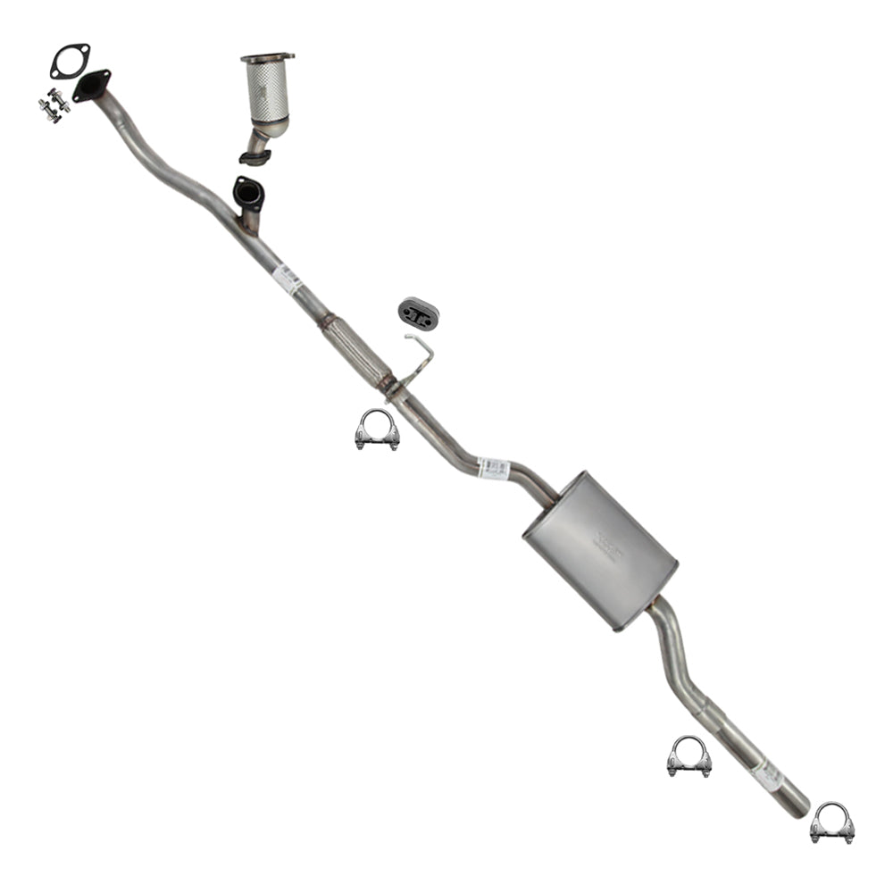 2011-2014 Ford Edge 3.5L Passenger Side Catalytic Flex Pipe Resonator Kit | EPA Approved