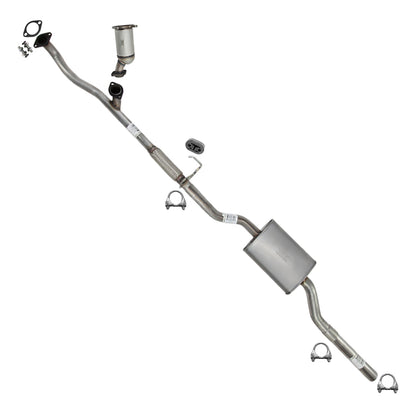 2011-2014 Ford Edge 3.5L Passenger Side Catalytic Flex Pipe Resonator Kit | EPA Approved