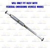 2010-2013 Tucson & Sportage 2.4L Rear Catalytic Resonator Kit