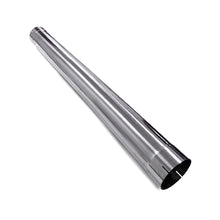 Polished Stainless Steel Exhaust Straight Pipe 5" ID/OD x 51" Long
