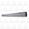 Polished Stainless Steel Exhaust Straight Pipe 5" ID/OD x 51" Long