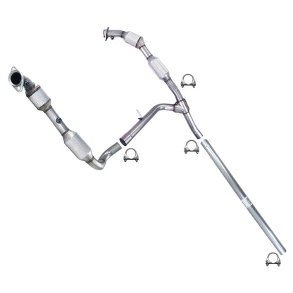 2004-2006 Ford F-150 5.4L Pair of Catalytic Front Pipe Exhaust Kit | EPA Approved