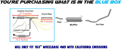 2004-2006 Ford F-150 5.4L Pair of Catalytic Front Pipe Exhaust Kit | EPA Approved