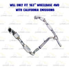 2004-2006 Ford F-150 5.4L Pair of Exhaust Catalytic w/ Front & Rear Pipe Kit | EPA Approved
