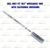 2004-2006 Ford F-150 5.4L Dual Catalytic w/ Exhaust Front Pipe Muffler Kit | EPA Approved