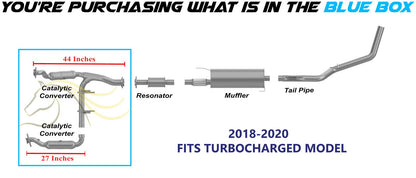 2015-2020 Ford F-150 2.7L EPA Approved Pair of Catalytic Converter