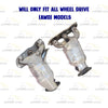 2007-2013 Mitsubishi Outlander 3.0L Pair of Manifold Front Y-Pipe Exhaust Kit | EPA Approved