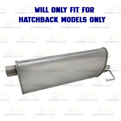 2012-2016 Chevrolet Sonic 1.8L Stainless Steel Intermediate Pipe Muffler Kit