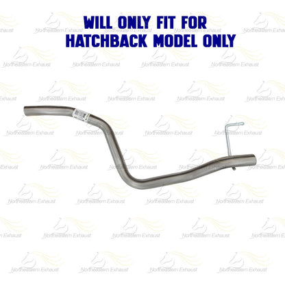 2012-2016 Chevrolet Sonic 1.8L Stainless Steel Intermediate Pipe Muffler Kit