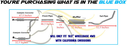 2004-2006 Ford F-150 5.4L Complete Exhaust System | EPA Approved