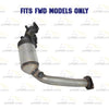 2006 Lincoln Zephyr & 2006-2007 Mercury Milan 3.0L EPA Approved Pair of Manifold Catalytic Kit