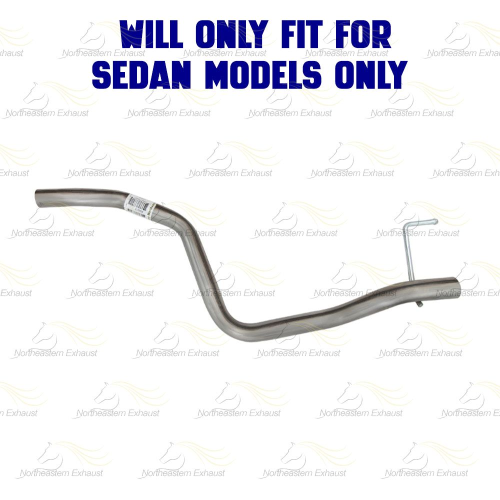 2012-2016 Chevrolet Sonic 1.4L 1.8L Stainless Steel Intermediate Pipe & Muffler Kit