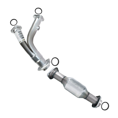 2011-2016 Toyota Sienna 3.5L Y Pipe Rear Catalytic Exhaust Kit | EPA Approved