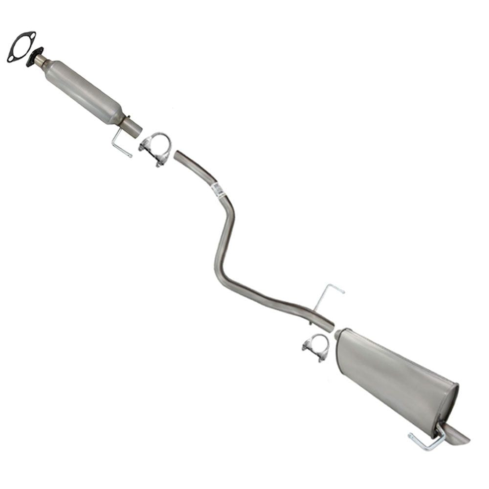 2012-2016 Chevrolet Sonic 1.4L 1.8L Stainless Steel Resonator Intermediate Pipe Muffler Kit