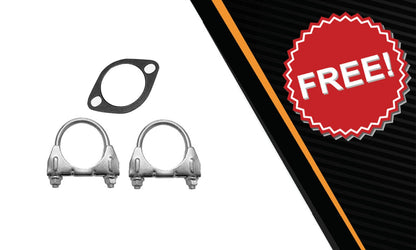 2012-2016 Chevrolet Sonic 1.4L 1.8L Stainless Steel Resonator Intermediate Pipe Muffler Kit