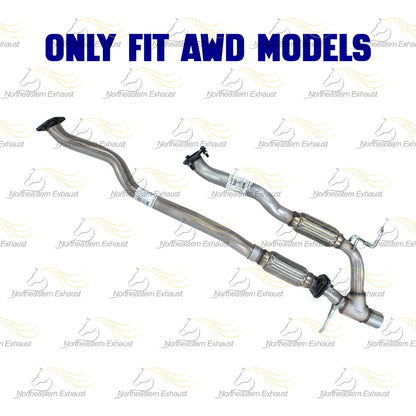 EPA Pair of Catalytic Y-Pipe Kit for 2015-2017 Chrysler 200 3.6L and 2014-2018 Jeep Cherokee 3.2L