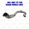 2012-2016 Chevrolet Sonic 1.4L 1.8L Stainless Steel Exhaust System Kit