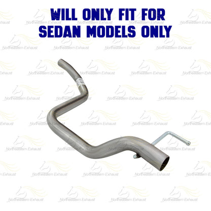 2012-2016 Chevrolet Sonic 1.4L 1.8L Stainless Steel Exhaust System Kit
