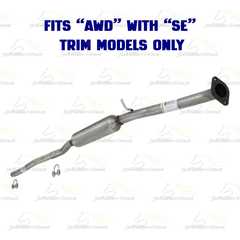 2016-2018 Hyundai Tucson 2.0L Stainless Steel Exhaust Resonator & Muffler