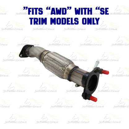 2016-2018 Hyundai Tucson 2.0L Stainless Steel Flex Pipe w/ Resonator & Muffler Kit