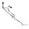 2014-2018 Jeep Cherokee 3.2L EPA Pair of Catalytic Front Pipes Resonator Kit | For AWD