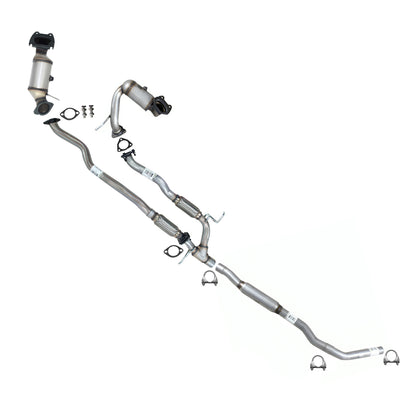 2014-2018 Jeep Cherokee 3.2L EPA Pair of Catalytic Front Pipes Resonator Kit | For AWD