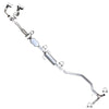 2006-2007 Zephyr & Milan 3.0L EPA Pair of Manifold w/ Front Pipe Rear Catalytic Resonator Pipe Kit