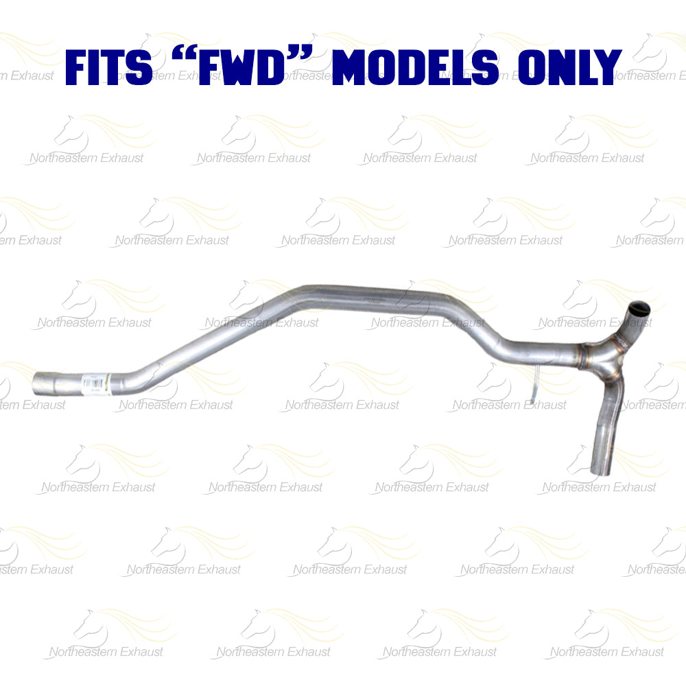2006-2007 Zephyr & Milan 3.0L EPA Pair of Manifold w/ Front Pipe Catalytic, Resonator Int. Pipe Kit