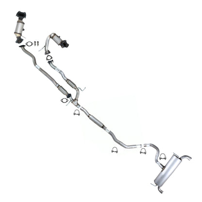 2016-2018 Jeep Cherokee 3.2L EPA Approved Complete Exhaust Kit