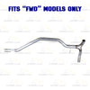 2006 Lincoln Zephyr and 2006-2007 Mercury Milan 3.0L EPA Approved Complete Exhaust System