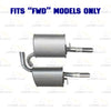 2006 Lincoln Zephyr and 2006-2007 Mercury Milan 3.0L EPA Approved Complete Exhaust System