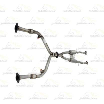 EPA Pair of Catalytic Y-Pipe Resonator Kit for 2010-2012 Infiniti FX35 3.5L, 2013 Infiniti FX37 3.7L