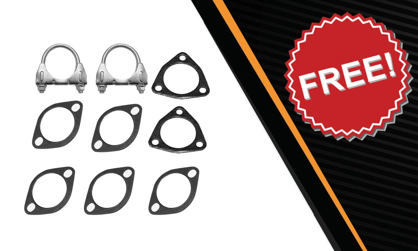 EPA Pair of Catalytic Y-Pipe Resonator Kit for 2010-2012 Infiniti FX35 3.5L, 2013 Infiniti FX37 3.7L